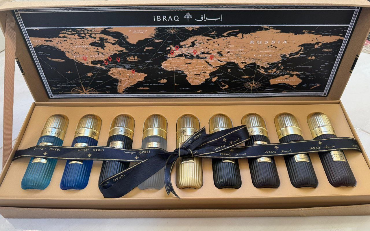 Ibrahim Al Qurashi Tobacco Collection – Extrait de Parfum – 9 × 20ml – Unisex