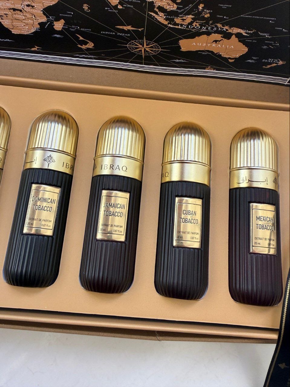 Ibrahim Al Qurashi Tobacco Collection – Extrait de Parfum – 9 × 20ml – Unisex