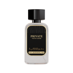 Private Velvet Rose Dkhoon Emirates bottle packaging
