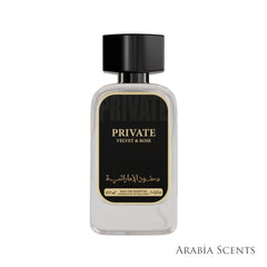 Private Velvet & Rose by Dkhoon Emirates EDP 100ml bottle