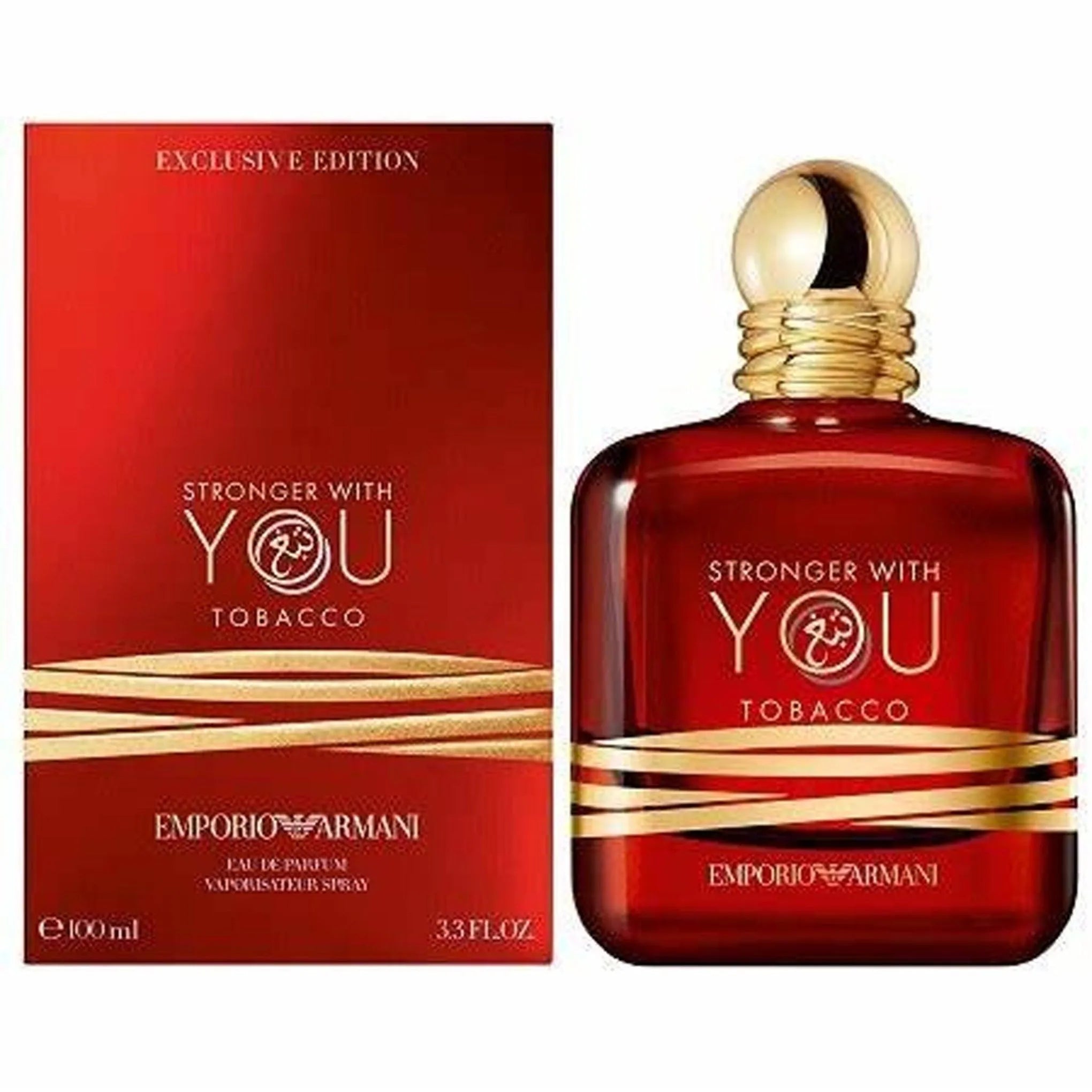 Stronger With You Tobacco EDP by Emporio Armani – Men – Soly Perfumes