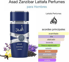 Lattafa Asad Zanzibar EDP – Men – Soly Perfumes